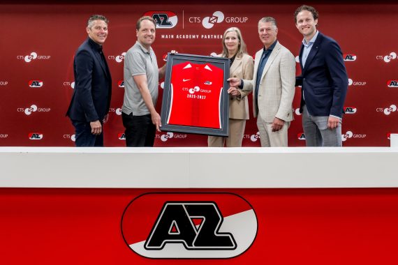 CTS GROUP verlengt hoofdpartnerschap AZ Jeugdopleiding tot 2027