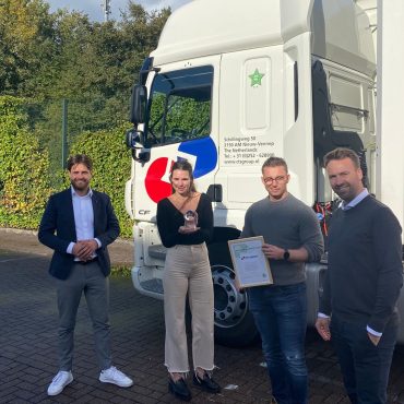 Persbericht: CTS GROUP zet in op duurzaamheid en verdient Lean & Green 2 Star Award