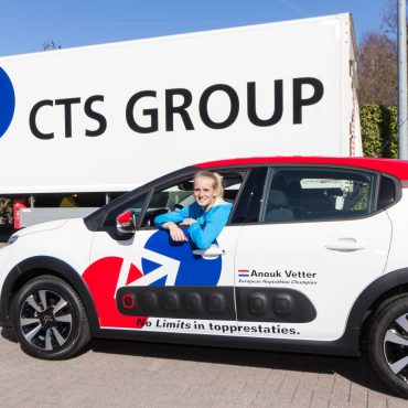 CTS GROUP officieel autosponsor Anouk Vetter