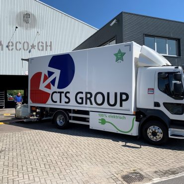 Eerste elektrische rit CTS GROUP is een feit