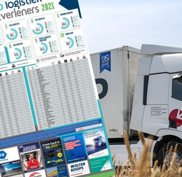 CTS GROUP naar de 57e plek gestegen in de Top 100 Logistiek Dienstverleners 2021